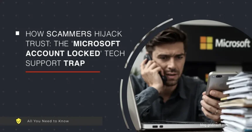 “Microsoft Account Locked” scam Overview
