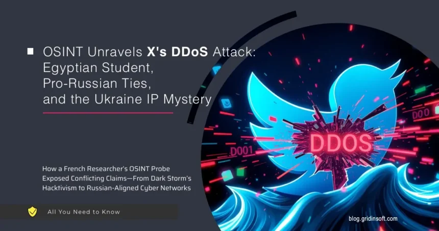 X DDoS Attack Overview