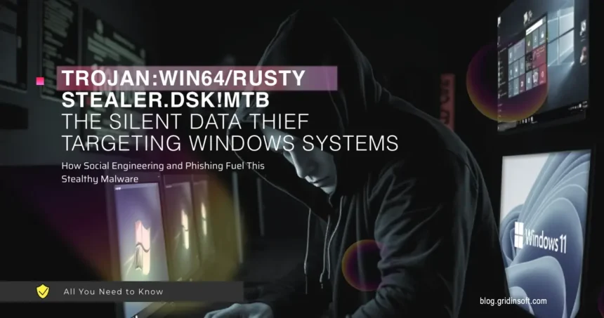 What is Trojan:Win64/RustyStealer.DSK!MTB? Malware Removal Guide