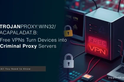 What is TrojanProxy:Win32/Acapaladat.B?