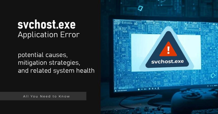 svchost.exe Application Error