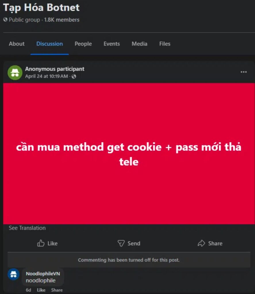 Noodlophile Stealer: Cybercriminals Hijack AI Hype to Steal Your Data 3 Noodlophile, likely of Vietnamese origin