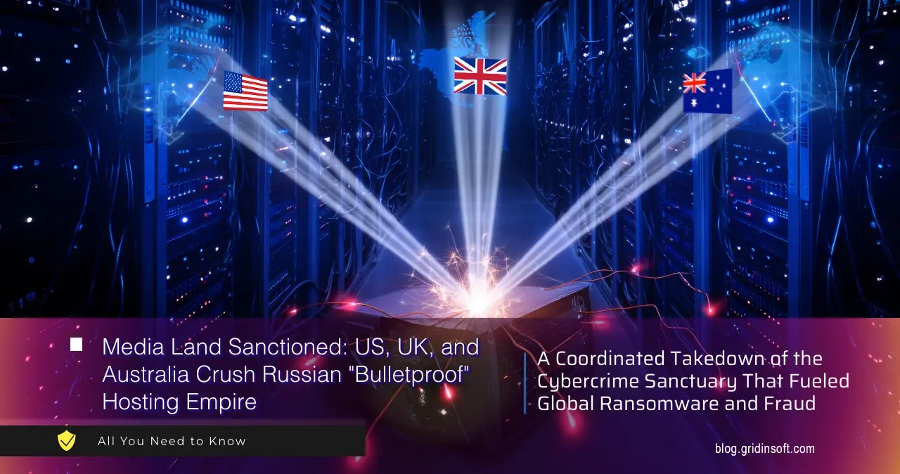 Media Land Sanctioned: US, UK, and Australia Crush Russian "Bulletproof" Hosting Empire 1 Russia's "Bulletproof" Hosting Empire