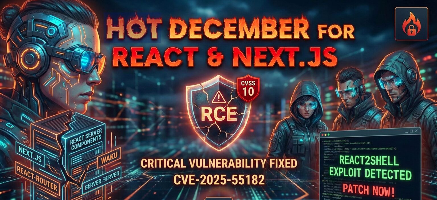 A hot December for React and Next.js
