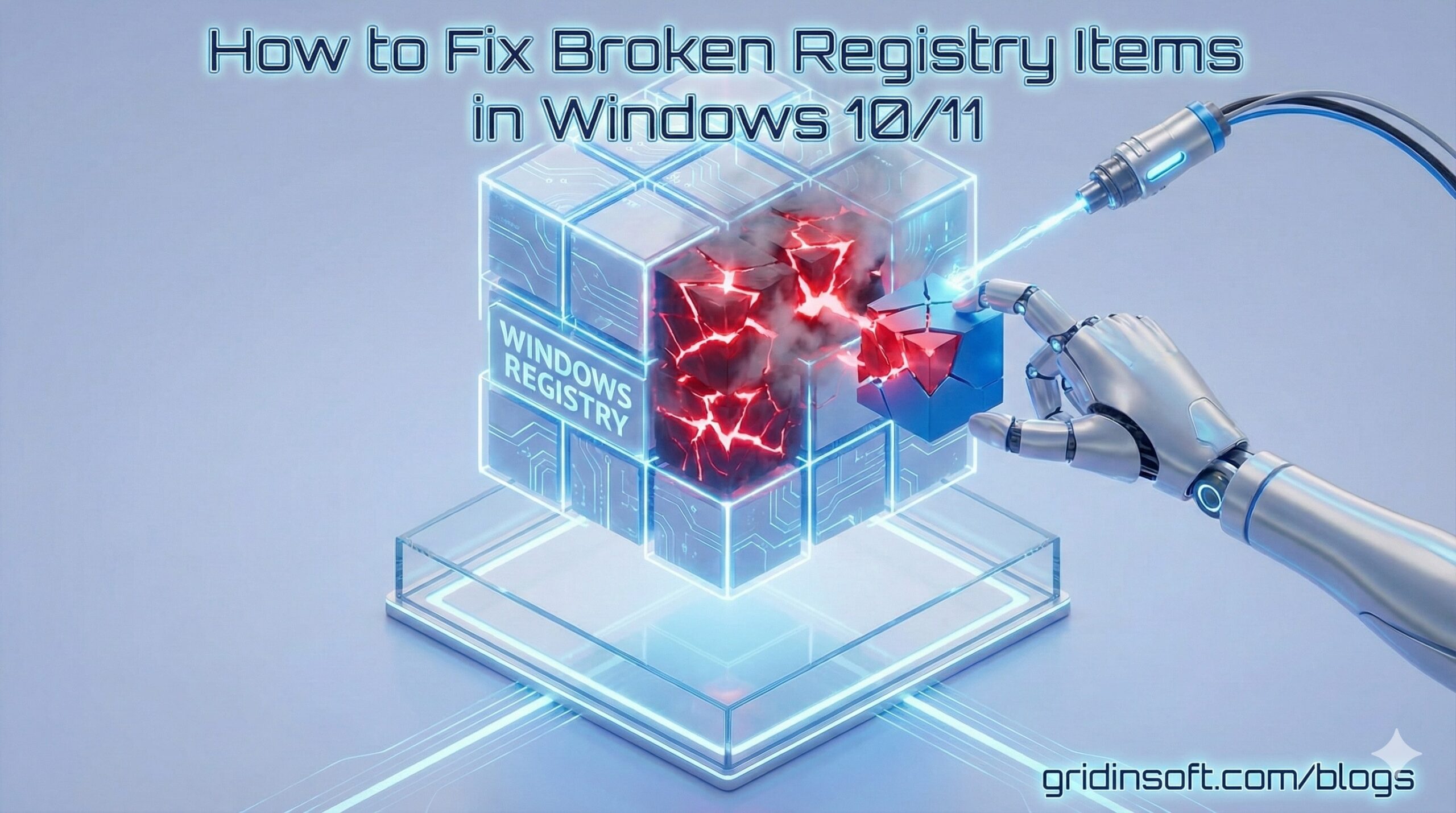 Fix Broken Registry Items in Windows
