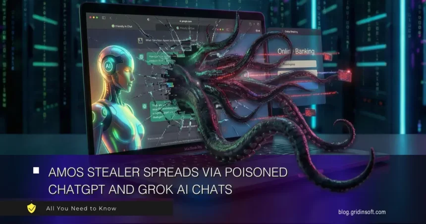 AMOS Stealer Spreads via Poisoned AI Chats