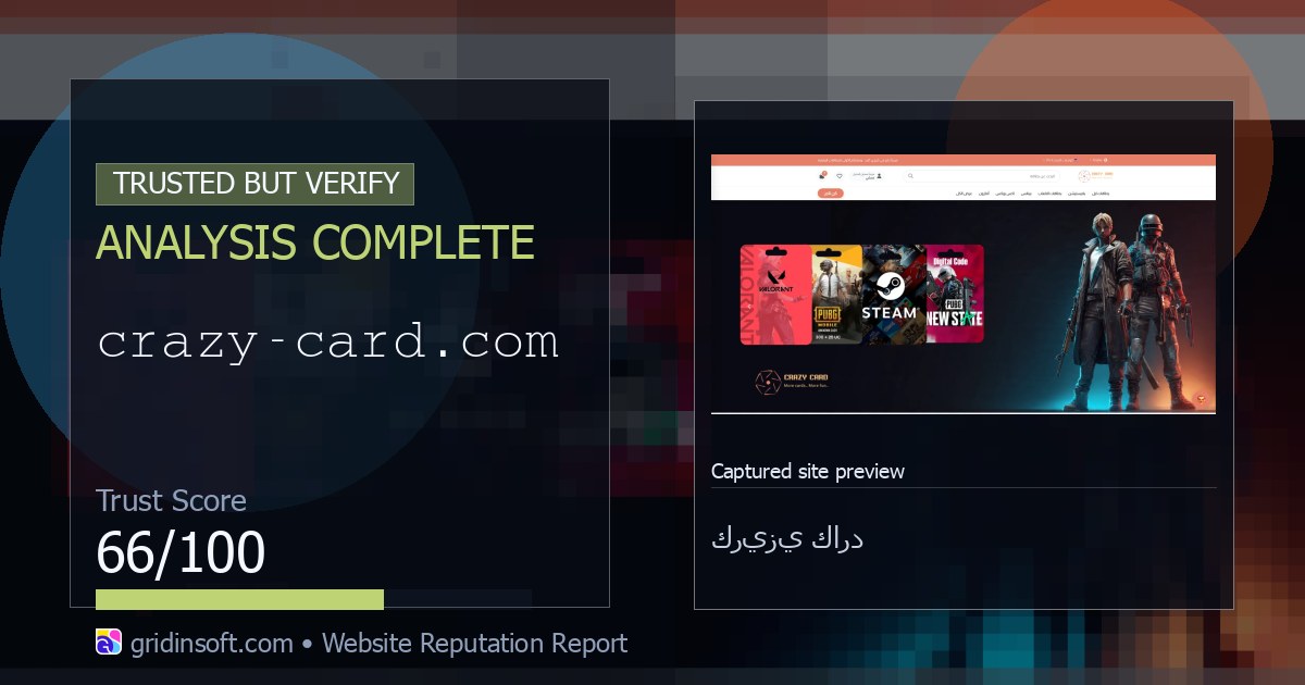 Crazy-card.com Review: Reputation and Warning Signals