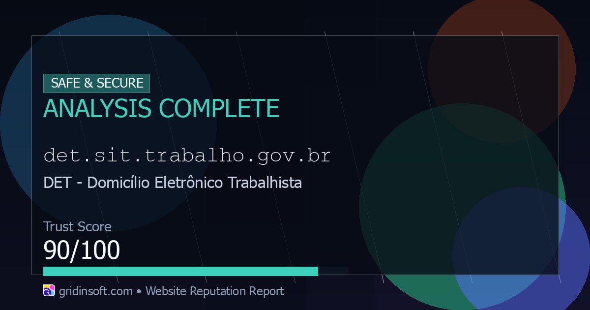 Det.sit.trabalho.gov.br Official Government Site Review