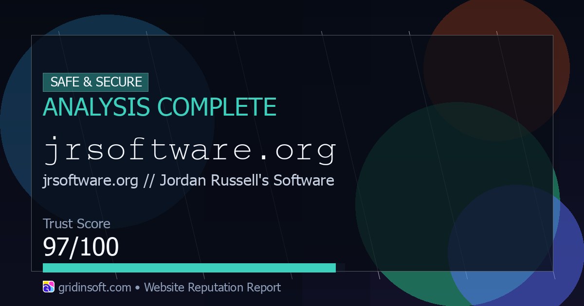 Jerry Software Jrsoftware.org Reviews and Reputation (99/100 Trust Score)