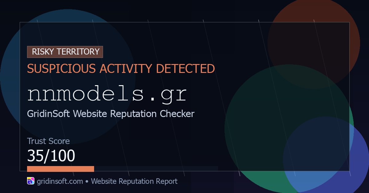Nnmodels gr Scam Check Blacklist Warning 35 100 Trust Score nnmodels-gr-scam-check-blacklist-warning-35-100-trust-score