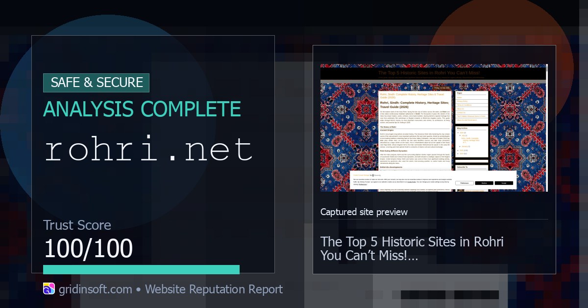 Api T Rohri Is Rohri.net Safe? Review & Trust Score (79/100)