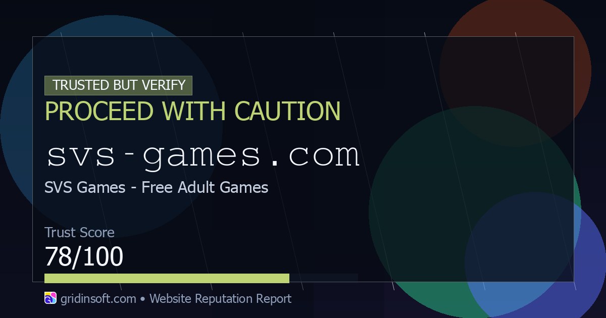 Svs-games.com Review: Safe or Legit? (78/100 Trust Score)