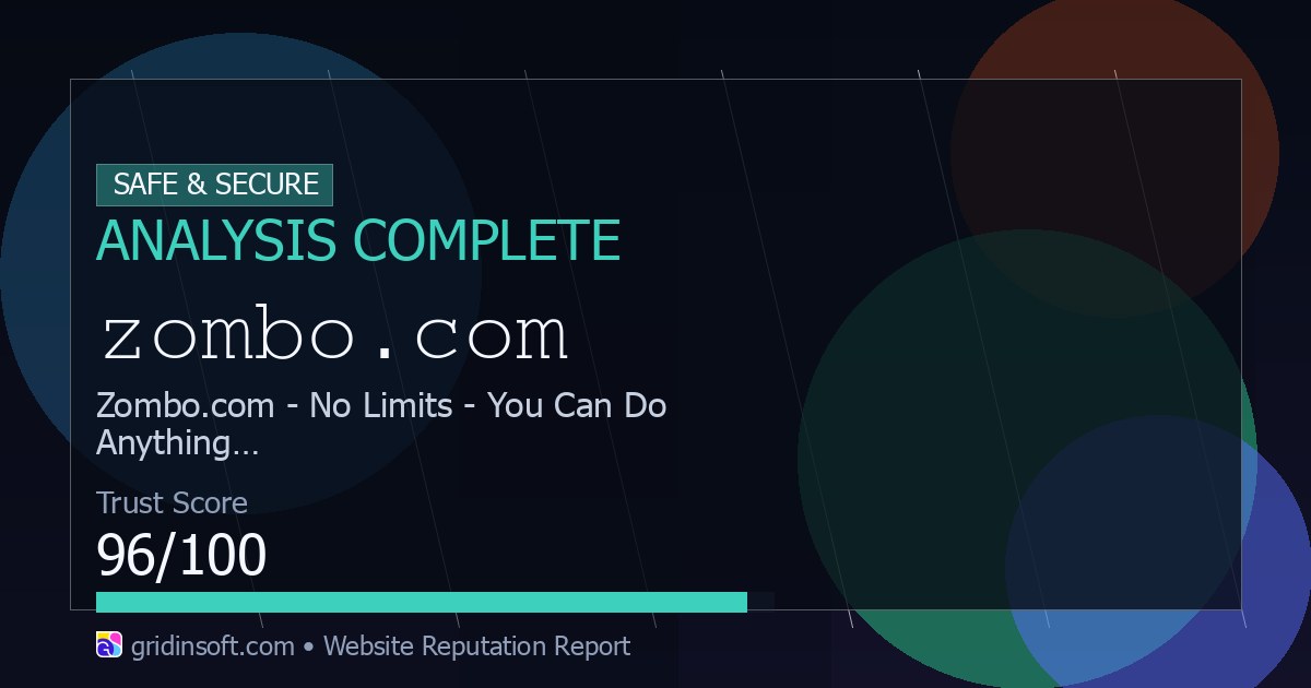 Zombo Reno Zombo.com Reviews and Reputation (84/100 Trust Score)