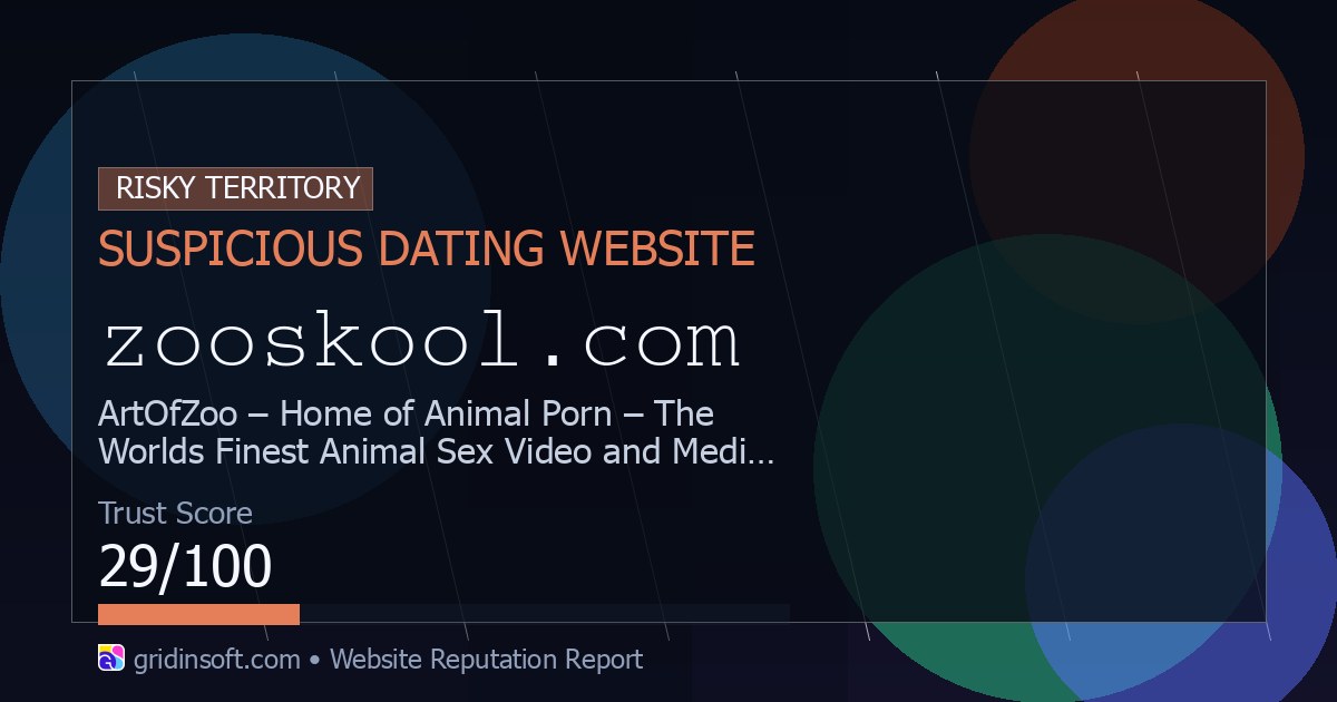 Zooskool com Scam Check Dating Site Risk 29 100 Trust Score 