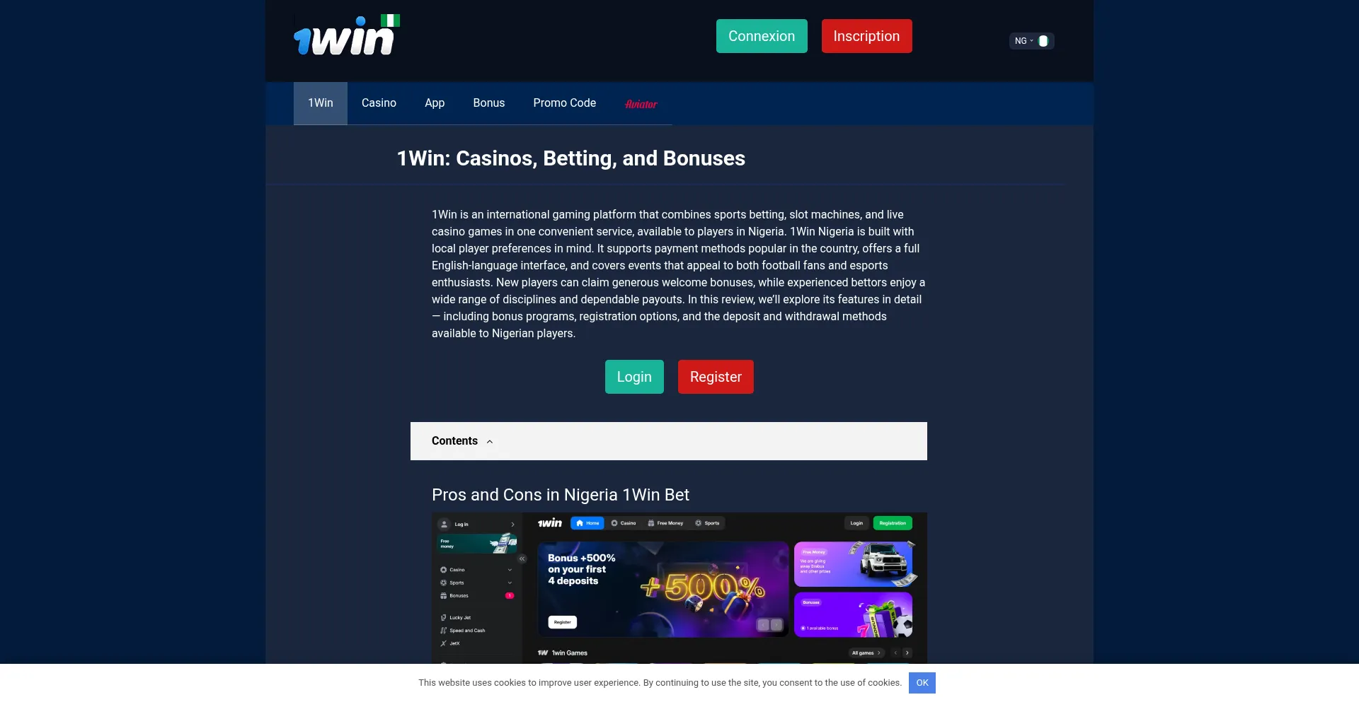 Is 1-win.ng Safe?