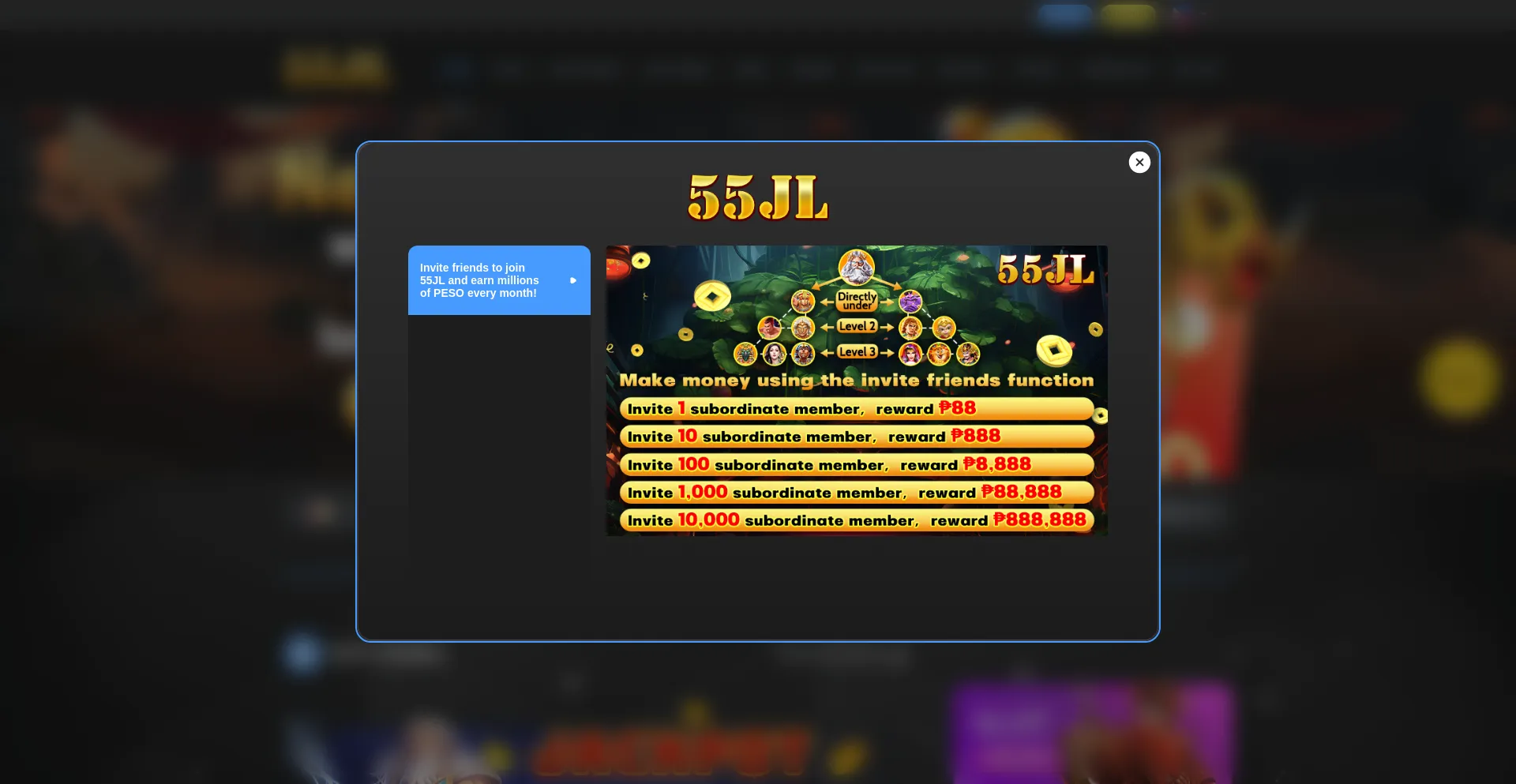 Website screenshot of 22jl.tv