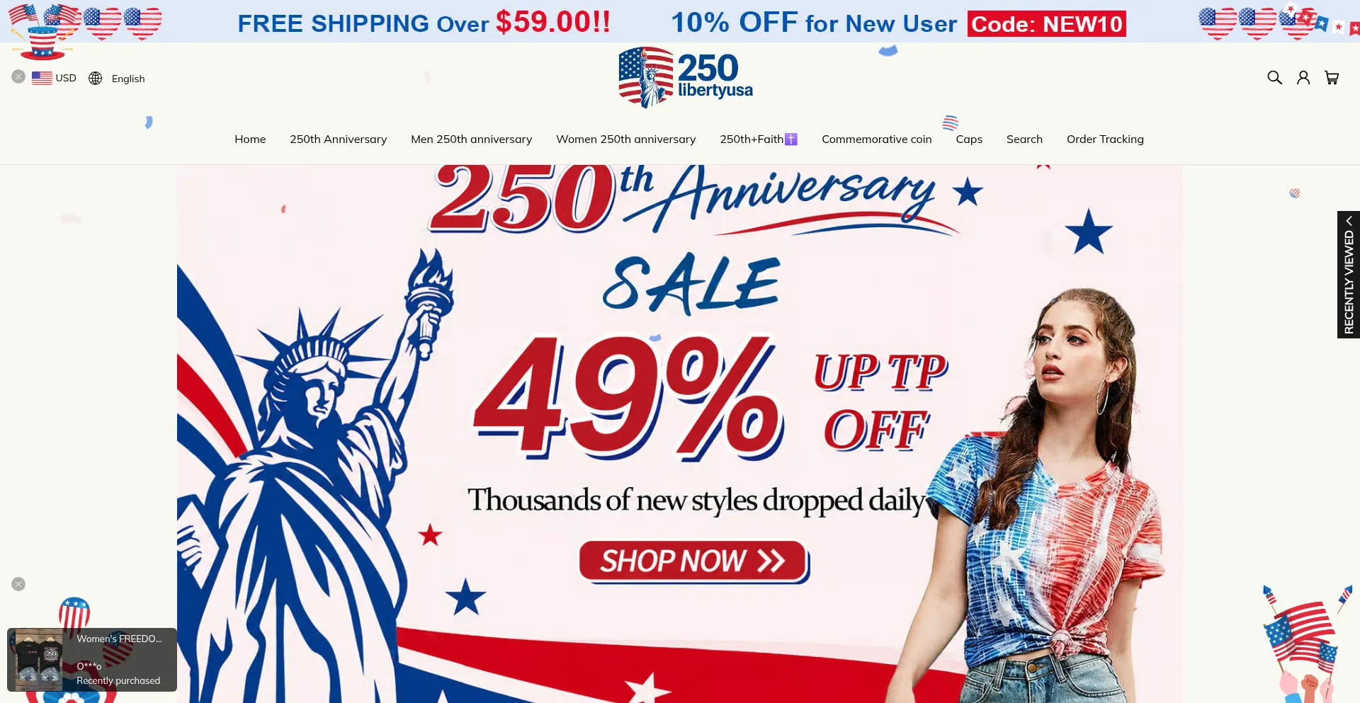 250libertyusa.com