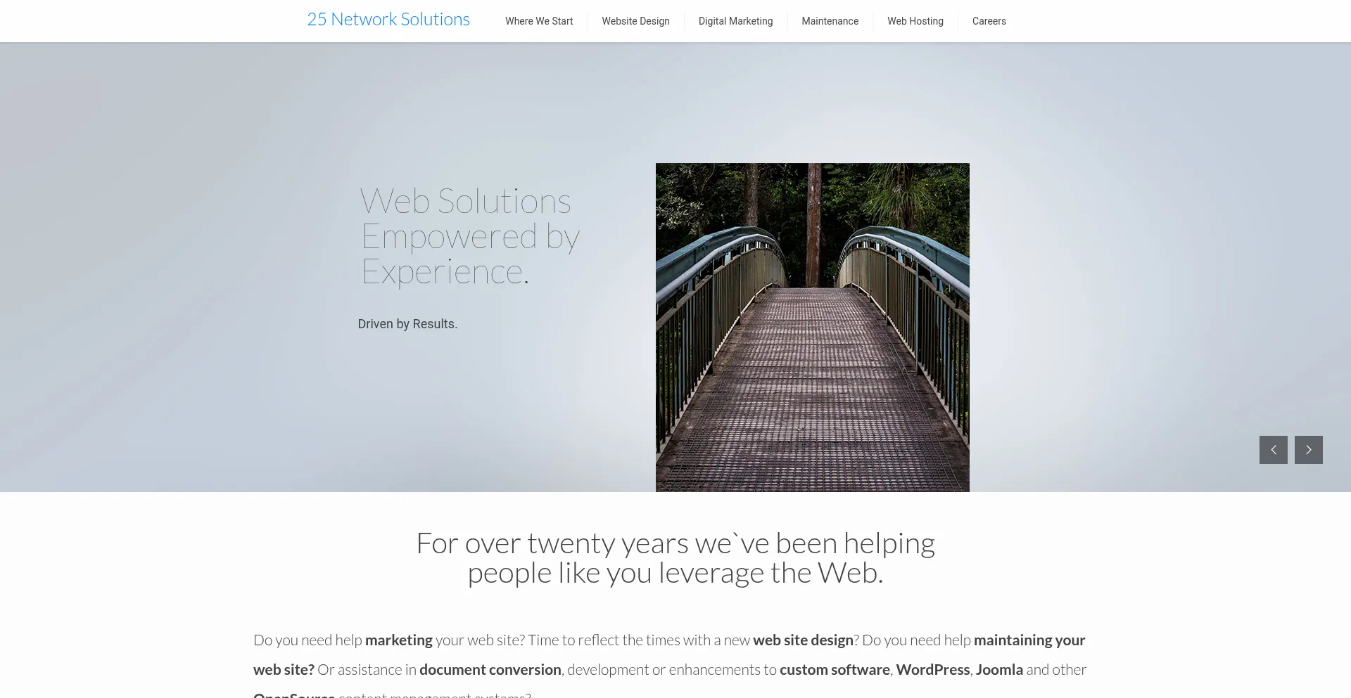 25networksolutions.com Screenshot
