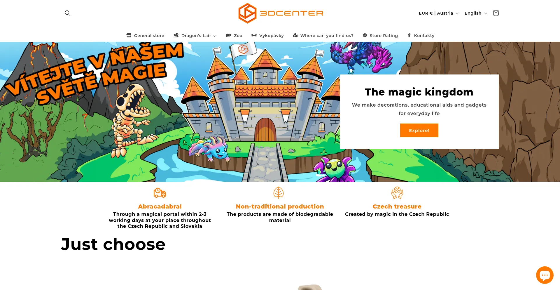 3dcenter.shop Screenshot