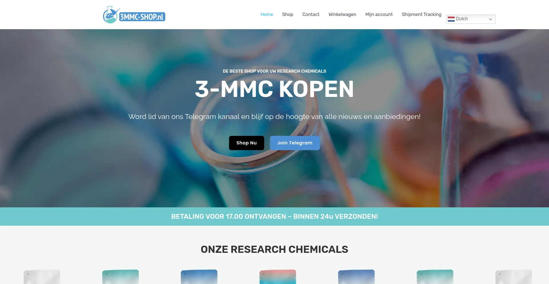 3mmc-shop.nl Screenshot