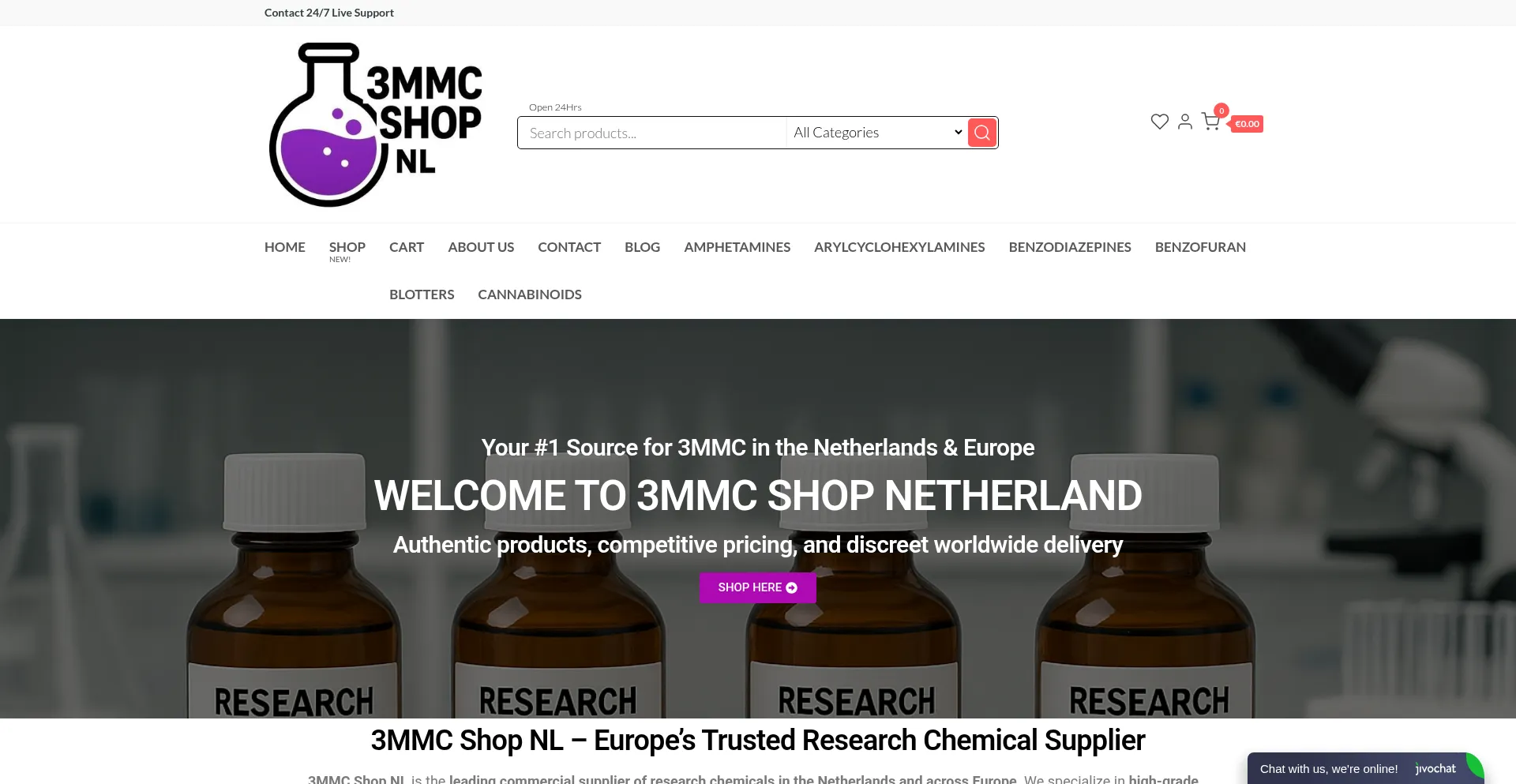 3mmcshopnl.com Screenshot