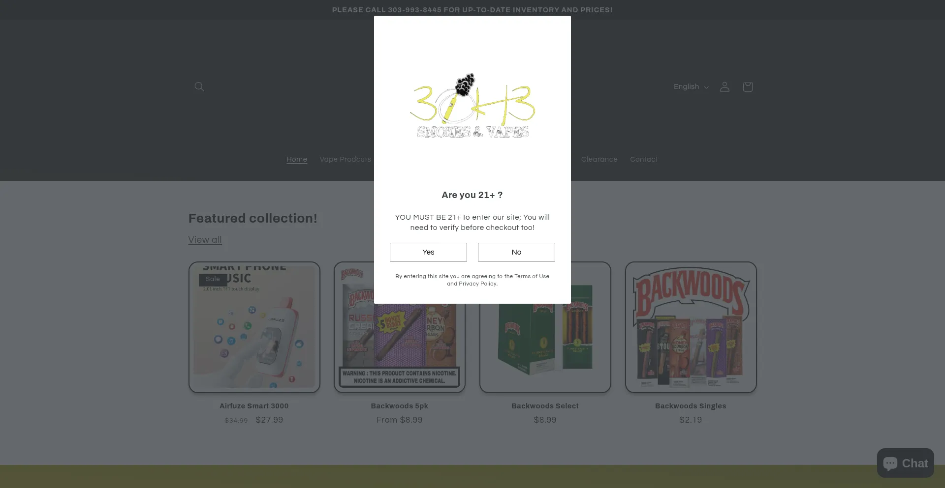 3oh3smokesandvapes.com