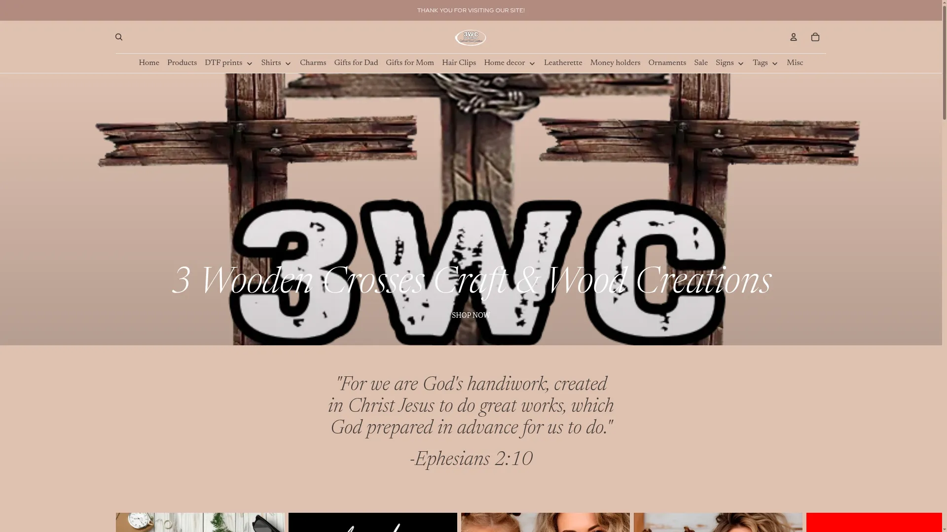 3woodencrosses.com
