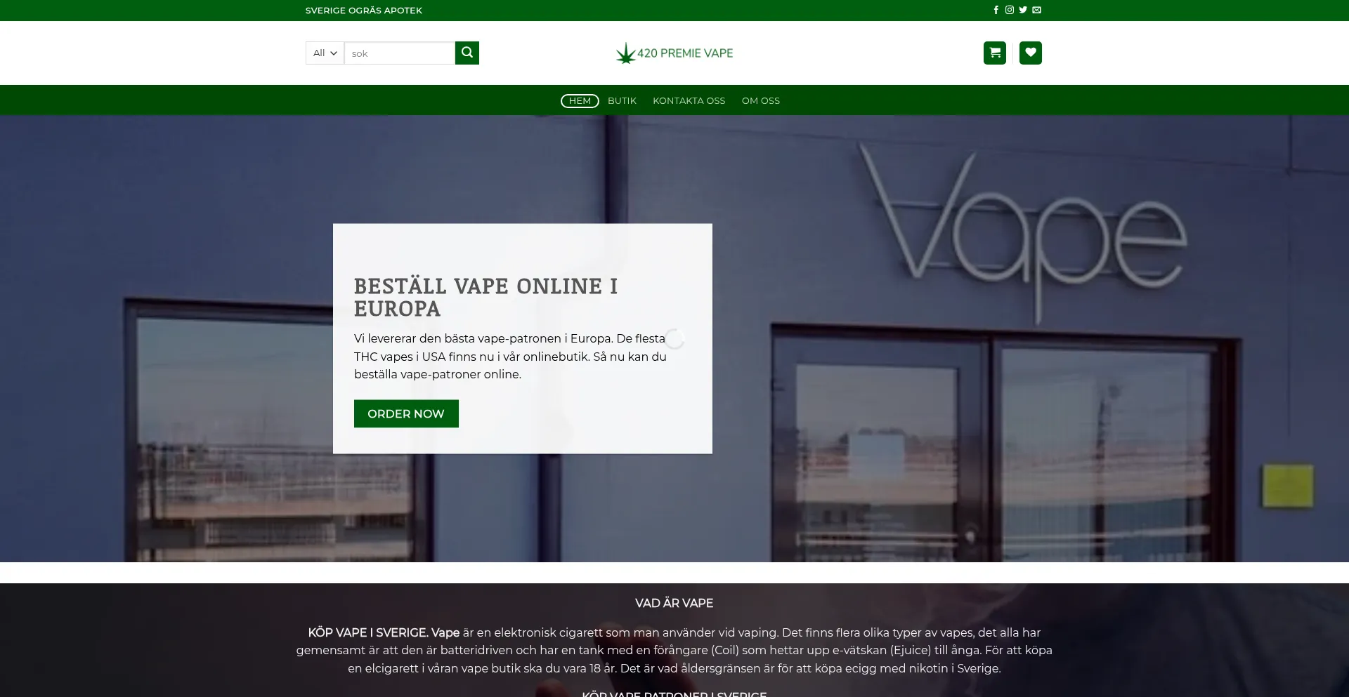 420premievape.com Screenshot
