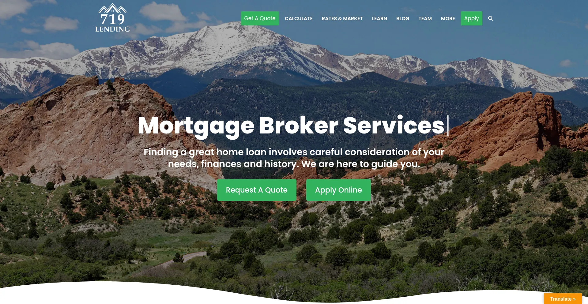 719lending.com Screenshot