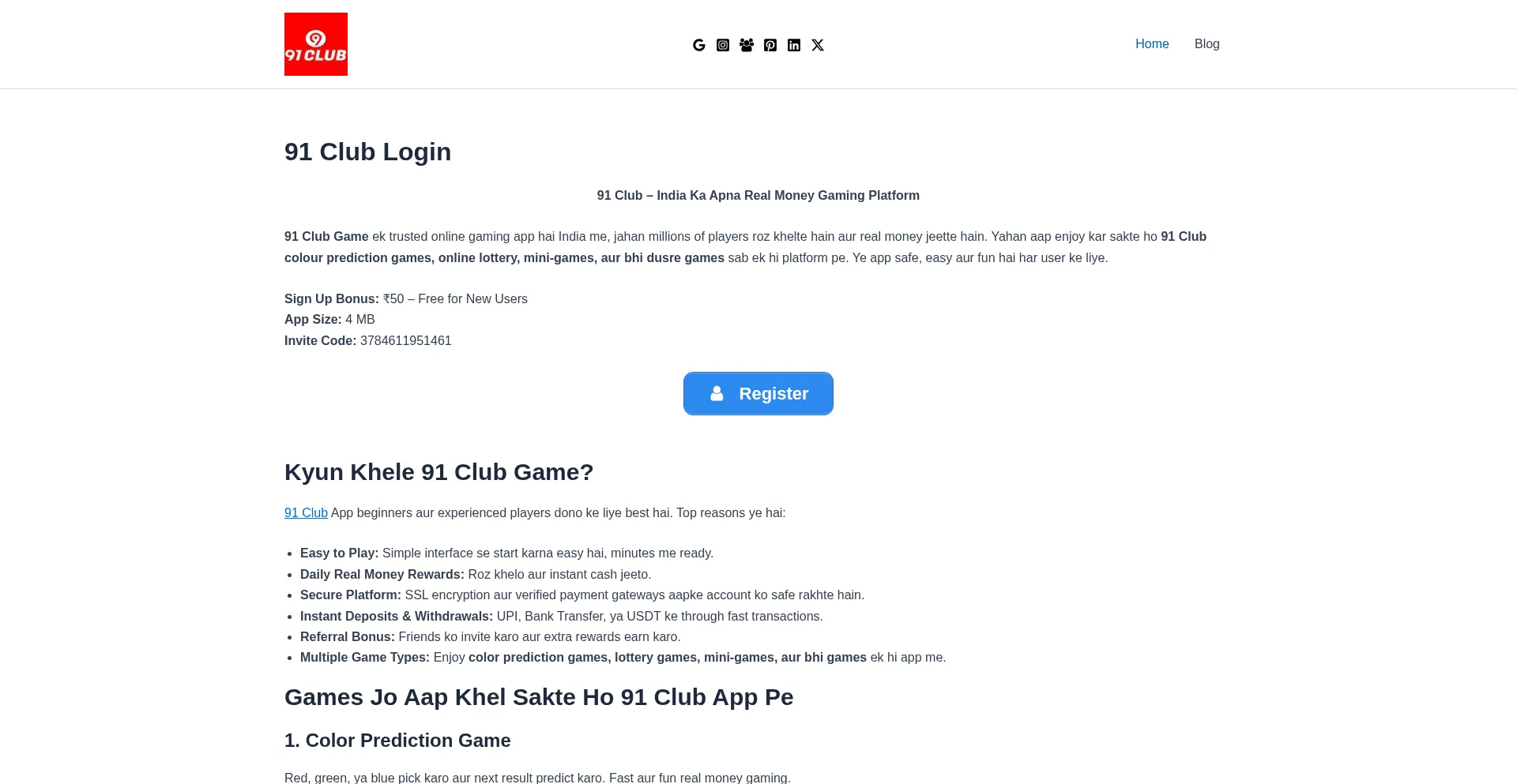 91clubb.pro.in