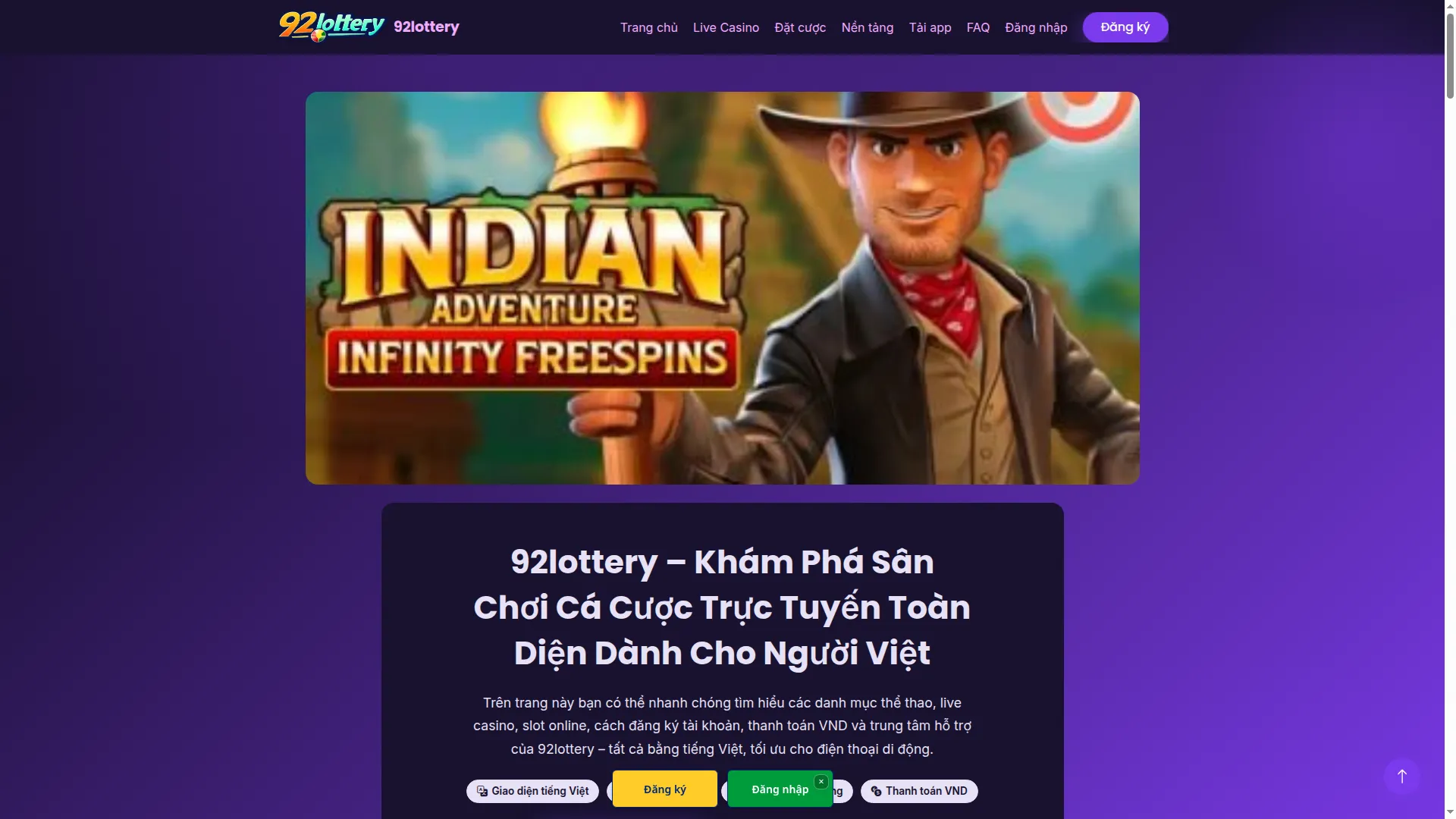92lottery.mobi
