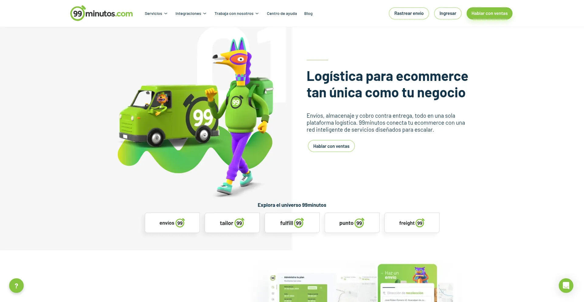 99minutos.com Screenshot