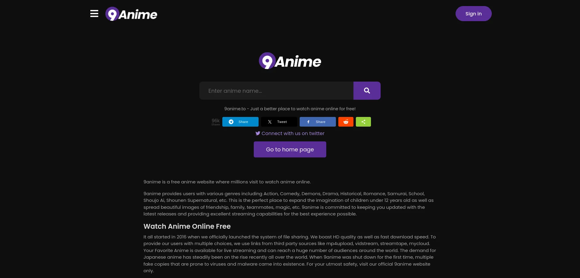 Sites for watching anime free hot sale