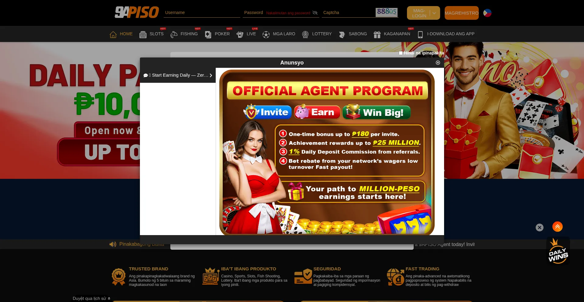 Website screenshot of 9apiso.com