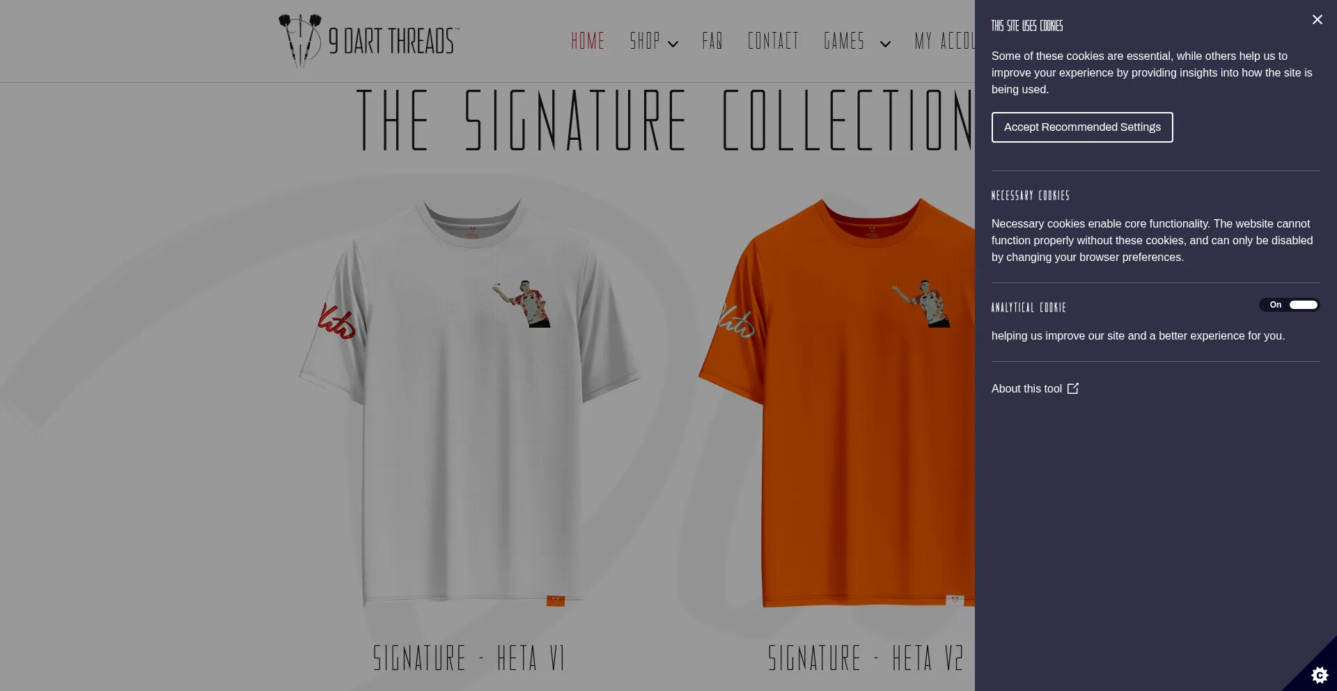 9dartthreads.com Screenshot