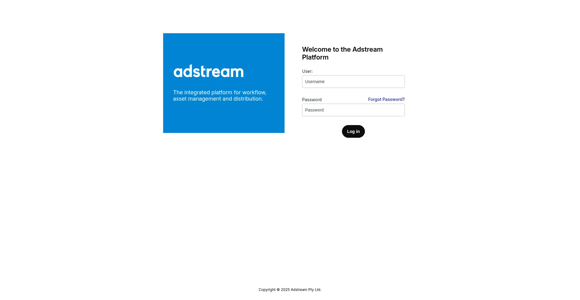 Website screenshot of A5.adstream.com