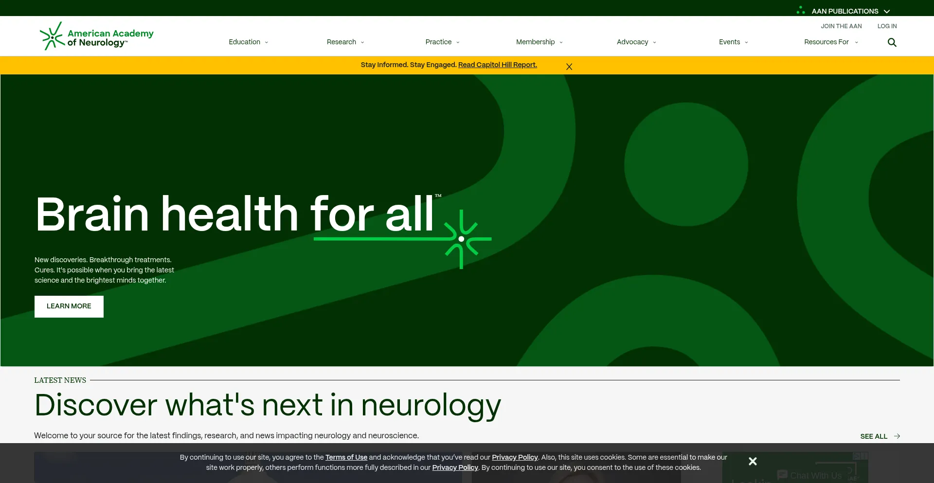 Aan.com Screenshot