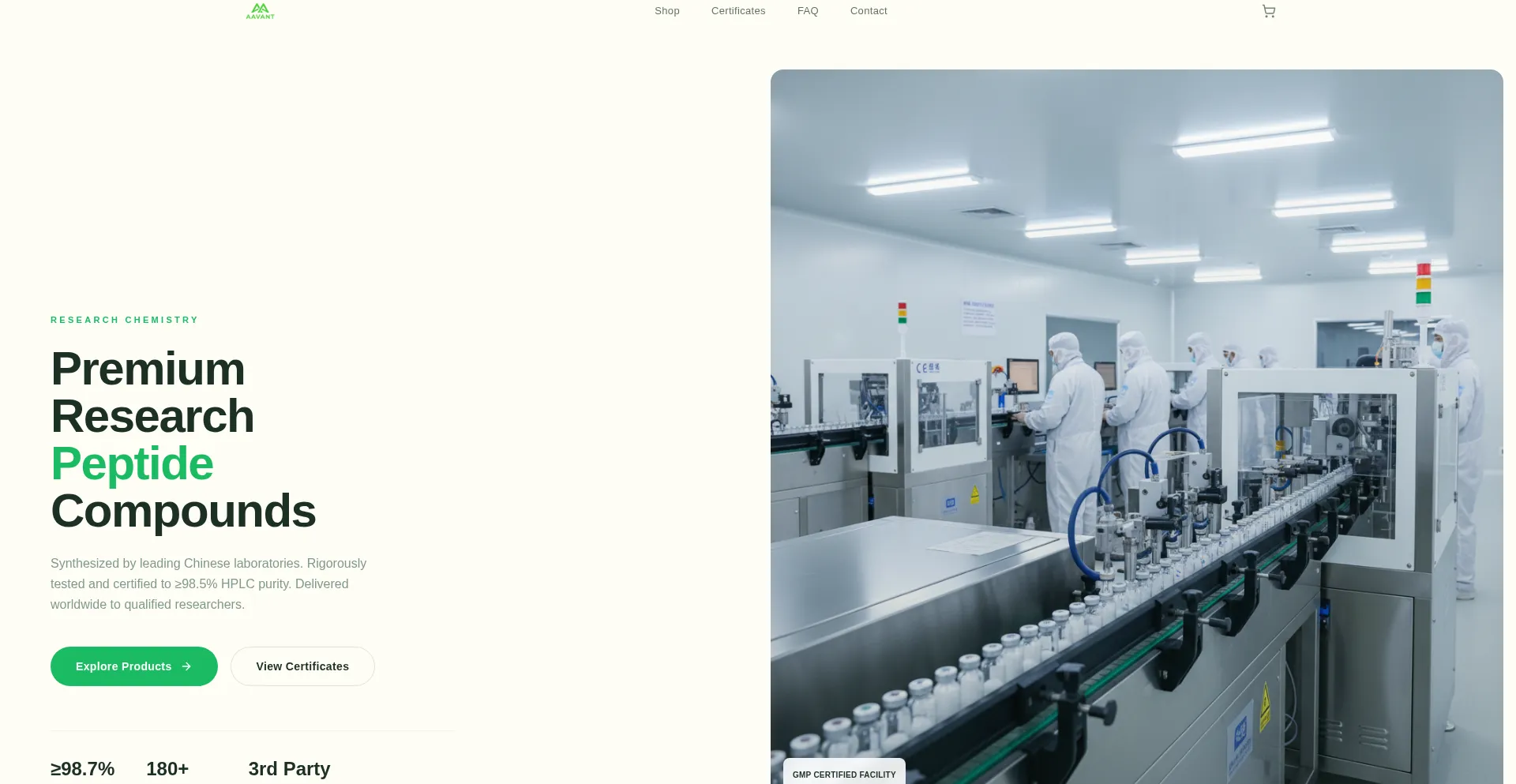 Aavantpeptides.com