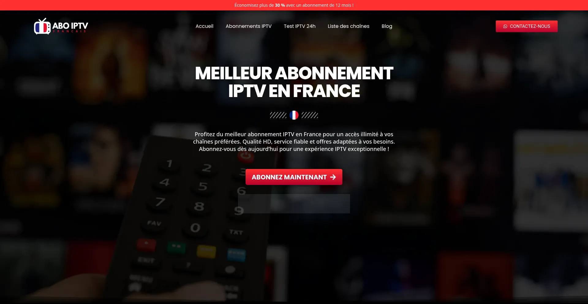 Abonnementiptvfrancais fr Reviews Check Scam Or Safe Very Low Trust 3 100