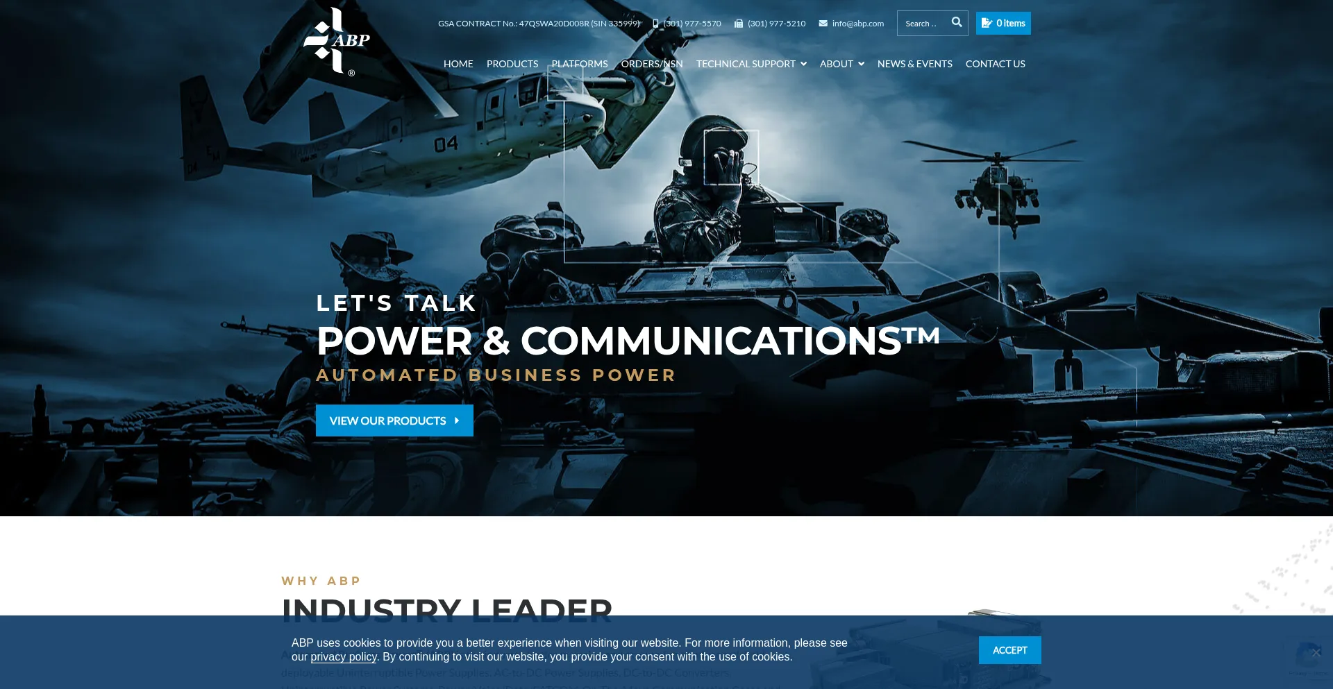 Abp.com Screenshot