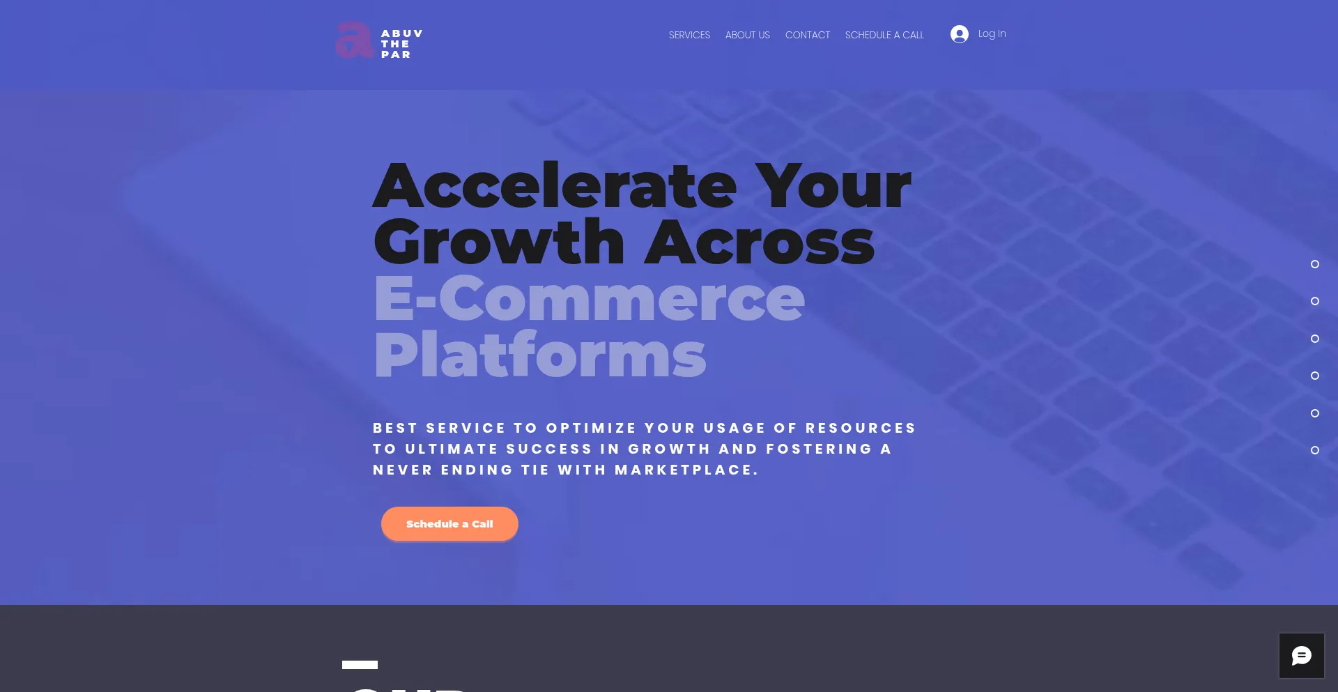 Website screenshot of Abuvthepar.com