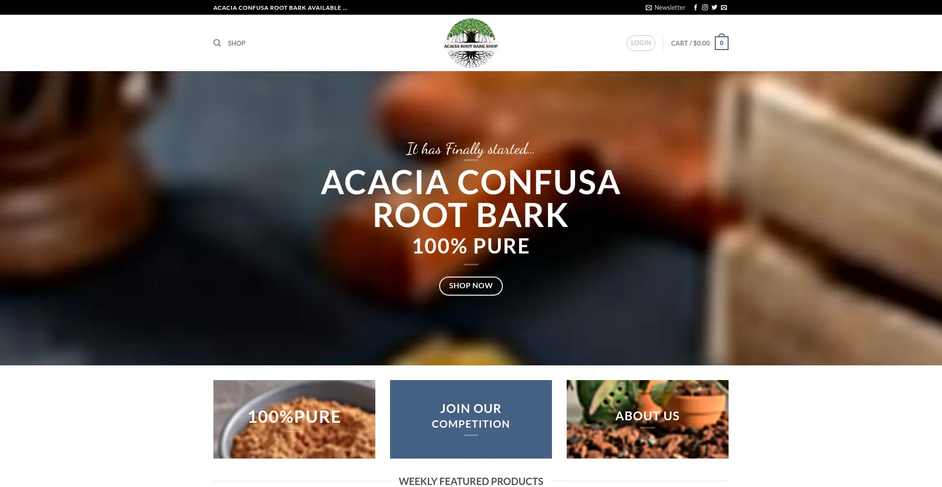 Is Acaciarootbarkshop.com Safe?