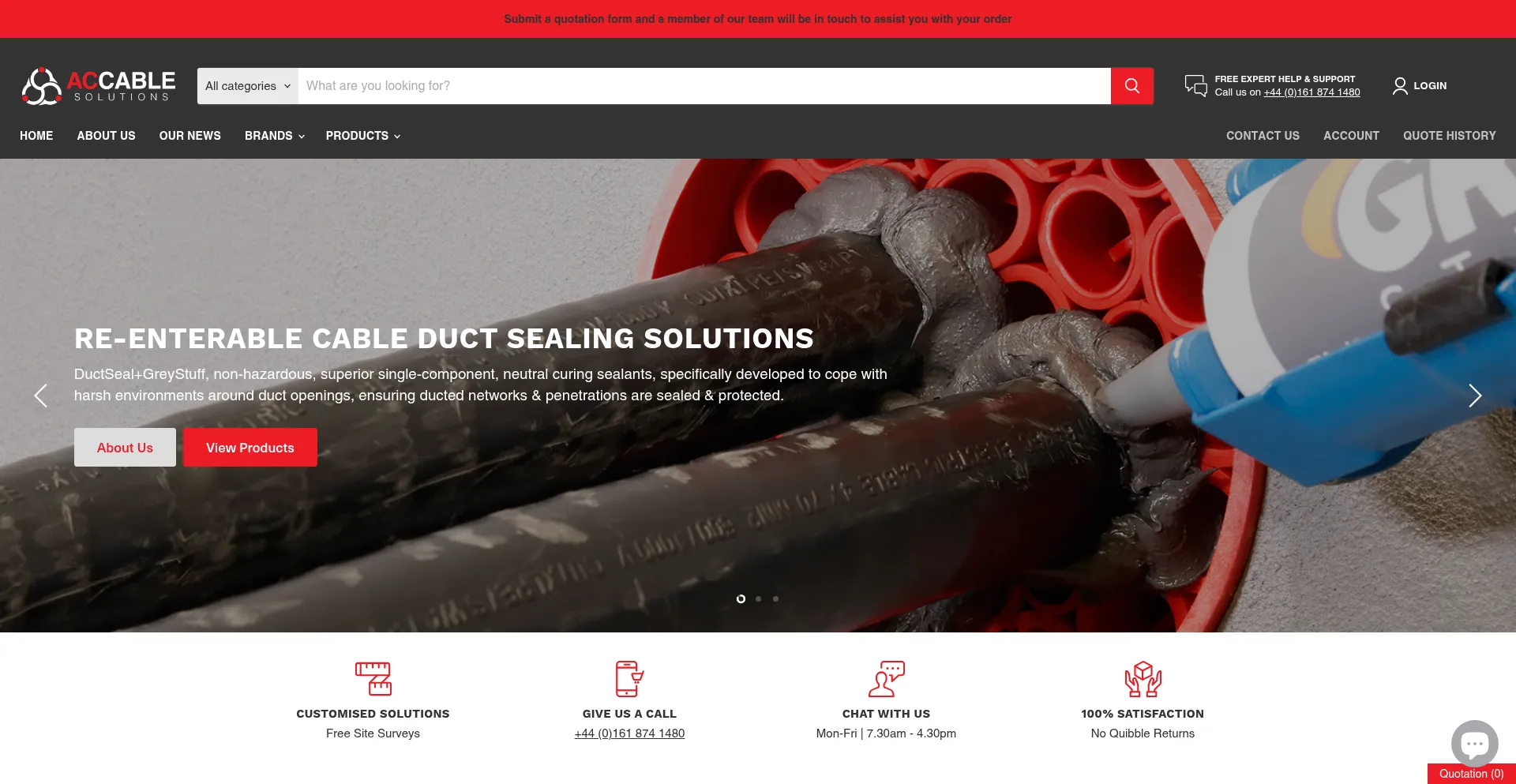 Accablesolutions.com Screenshot