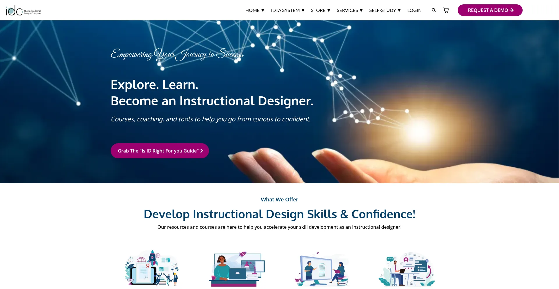Website screenshot of Acceleratedid.com