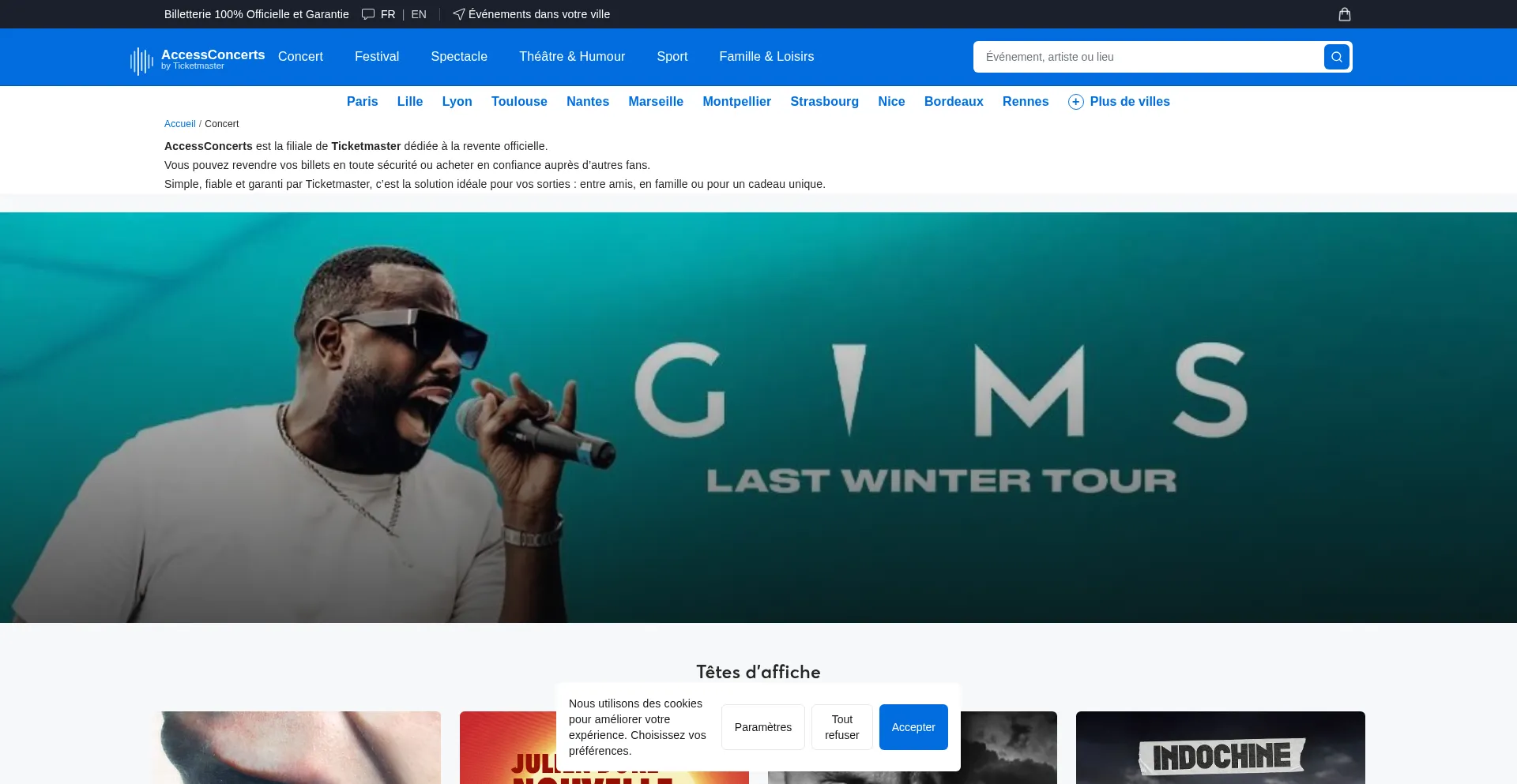 Is Accesconcerts.fr Safe?