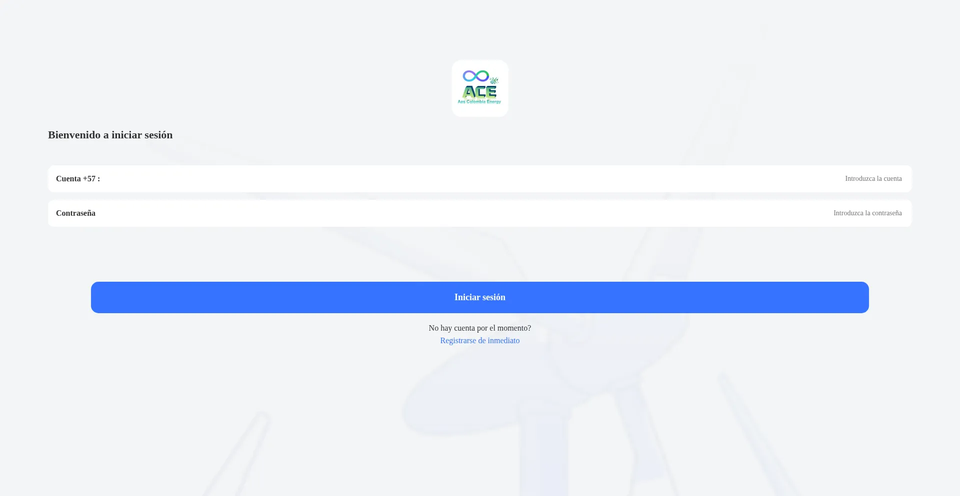 Website screenshot of Aceanergycol.com