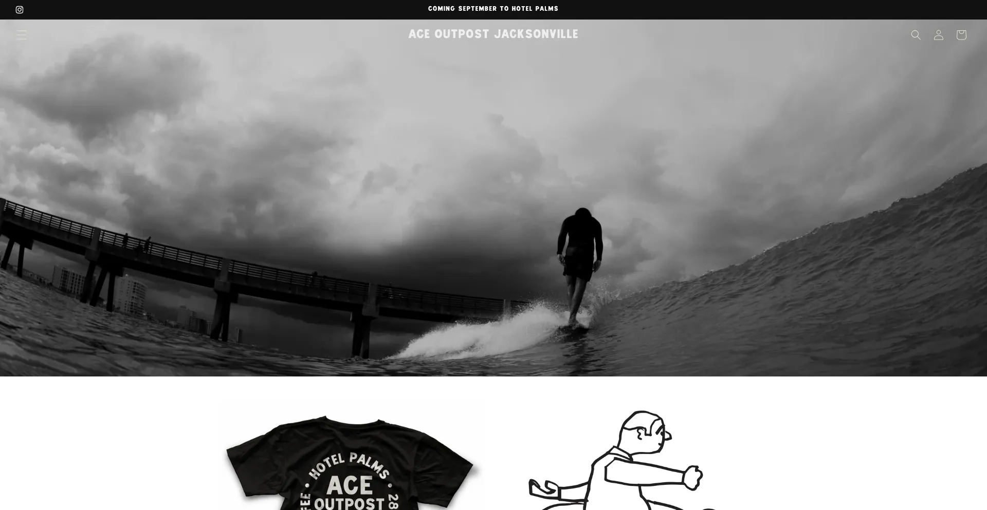 Website screenshot of Aceoutpostjax.com