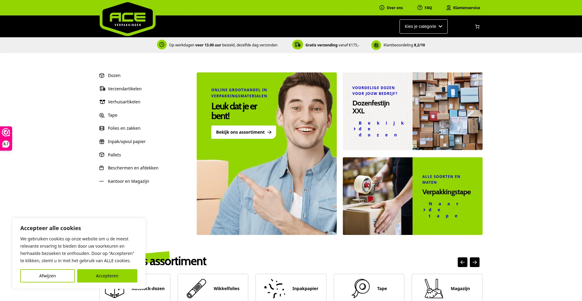 Aceverpakkingen.nl