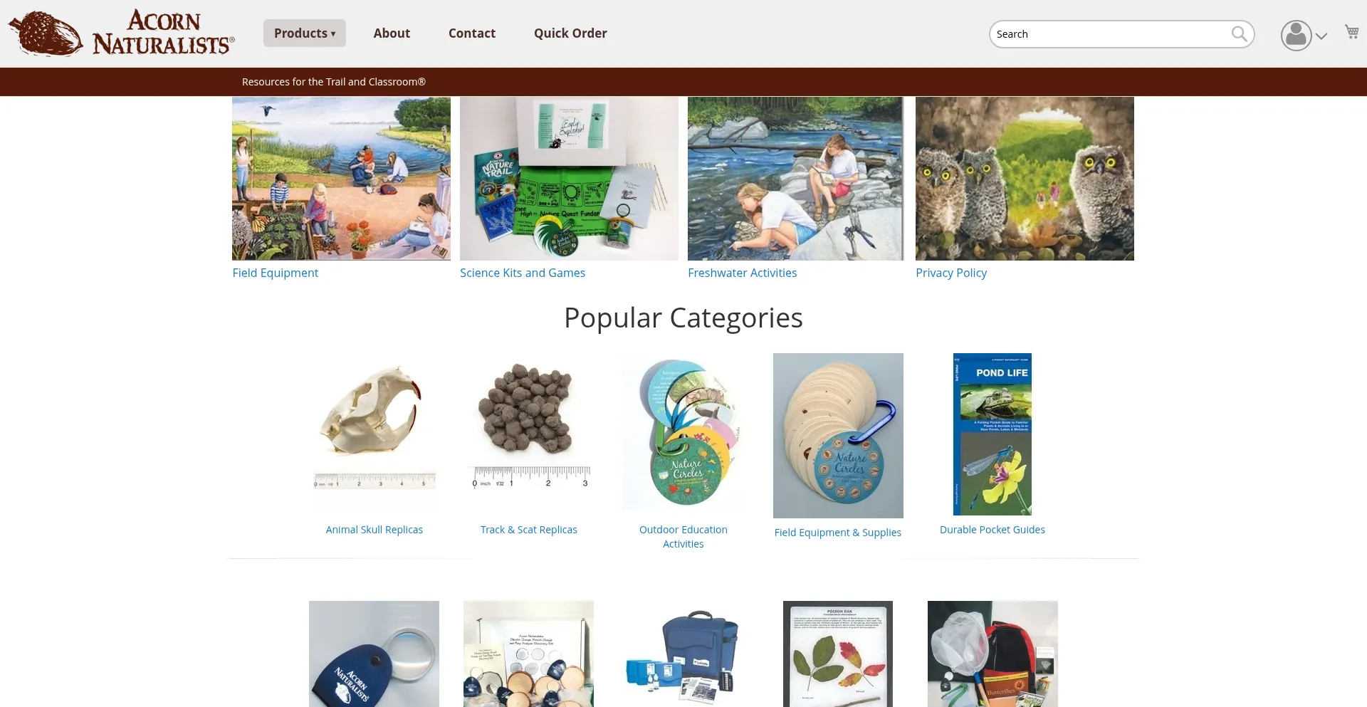 Acornnaturalists.com
