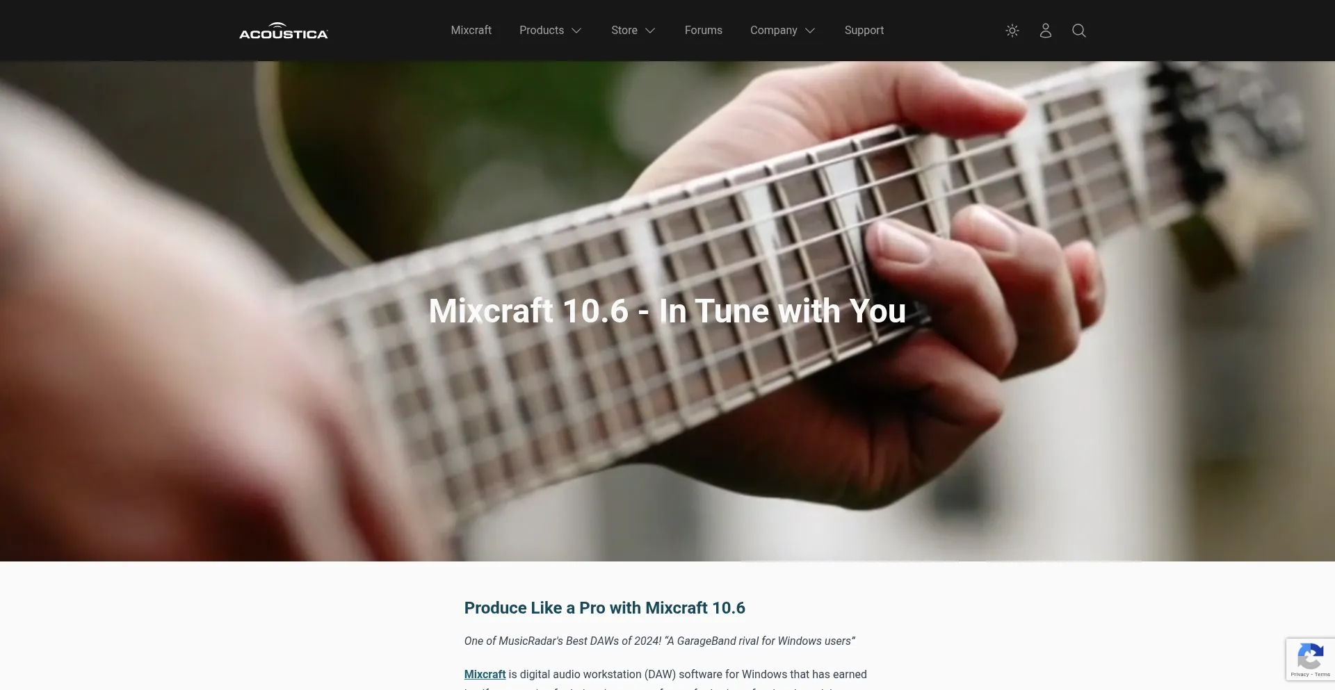 Acoustica.com Screenshot